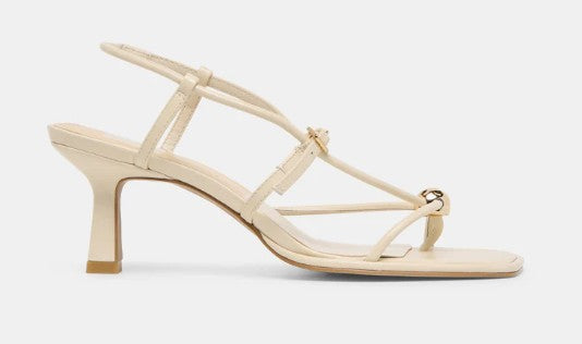 Dolce Vita Mylee Heels (Creme Leather)