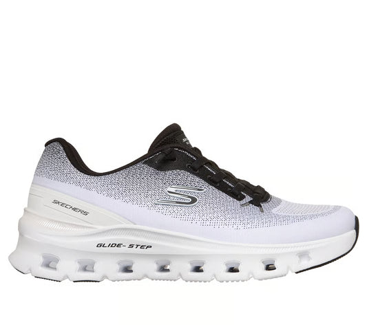 Women's Skechers Glide-Step Pro-Soft Mirage (White/Black)
