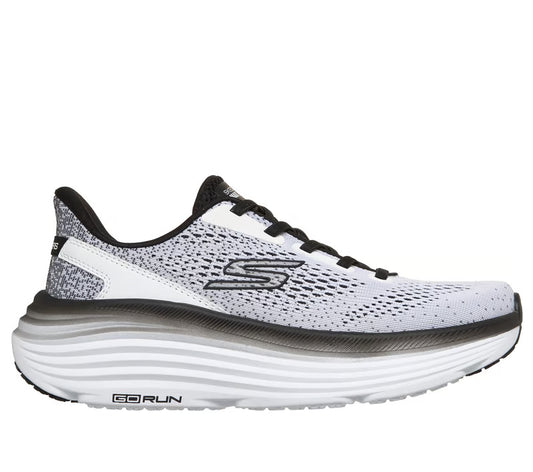 Women's Skechers Max Cushioning Endeavour-Kauska (Black/White)