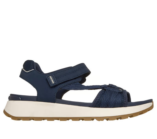 Women's Skechers Castle Sandal (Navy)