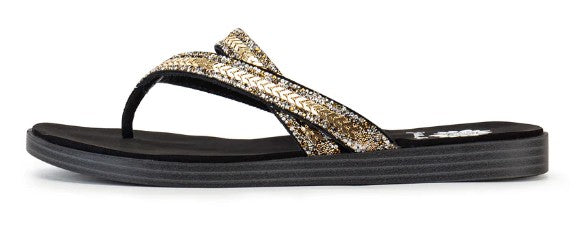 Yellow Box Dina Sandal (Black)
