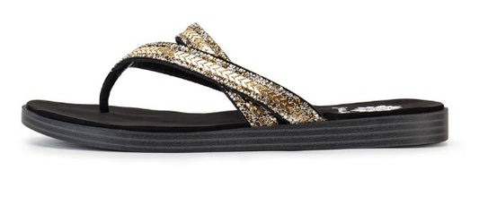 Yellow Box Dina Sandal (Black)