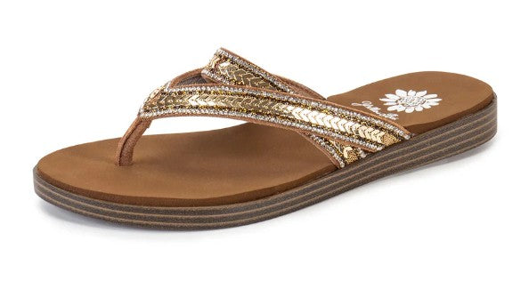 Yellow Box Dina Sandal (Tan)