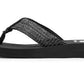 Yellow Box Faldi Flip Flop (Black)