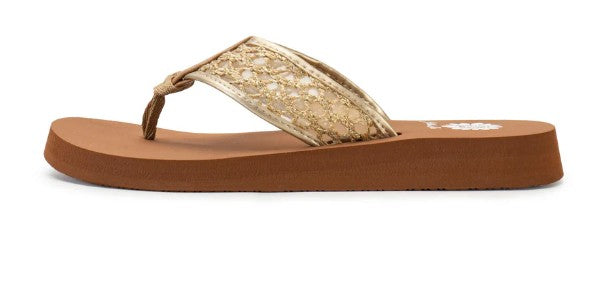 Yellow Box Farisa Flip Flop (Natural)
