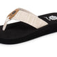 Yellow Box Frayz Flip Flop (Ivory)
