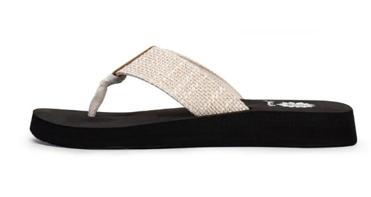 Yellow Box Frayz Flip Flop (Ivory)
