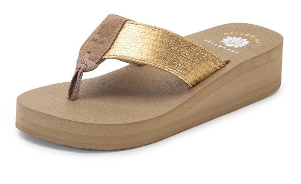 Yellow Box Leyla Wedge (Natural)