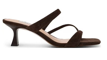 Steve Madden Brown Suede AJAY Strappy Sandals