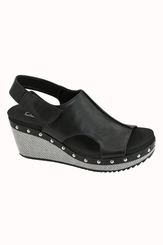 Corkys For Keeps Wedge (Black Combo 2)