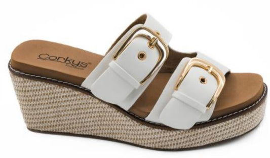 Corkys Manifest Wedge (Ivory)