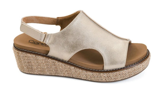 Corkys Volta II Wedge (Washed Gold)