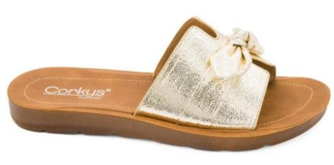 Corkys Too Cute Sandal (Gold)