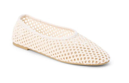 Coconuts By Matisse Ivory Marta Woven Flat