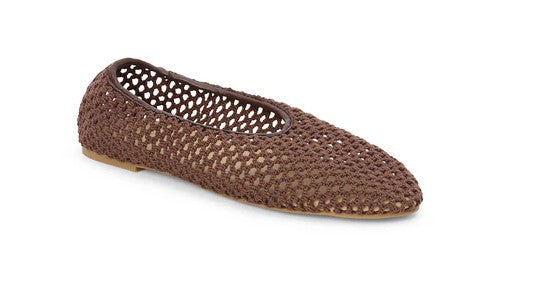 Coconuts By Matisse Chocolate Marta Woven Flat