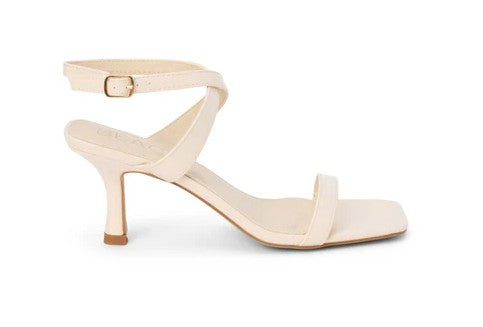 Beach By Matisse White Breeze Heeled Sandal