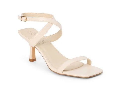 Beach By Matisse White Breeze Heeled Sandal