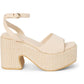 Beach By Matisse Ivory Arden Platform Sandal