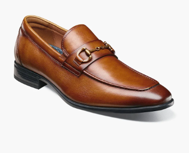 Men's Florsheim Zaffiro Moc Toe Bit Loafer II (Saddle Tan)
