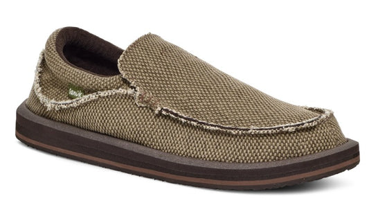 Men's Sanuk Brown Chiba Slip-On