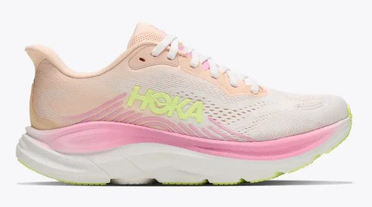 Women's Hoka Clifton 11 (Tangerine Glow/White)