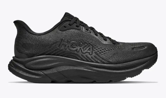 Men's Hoka WIDE Clifton 11 (Black/Black)