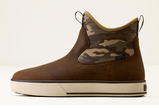 Men's Ariat Saylor Shrimp Waterproof Boot (Dark Brown/Camo)