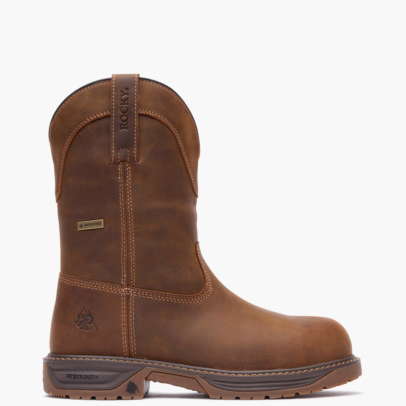 Rocky IronClad Legend Composite Toe Work Boot (Brown)