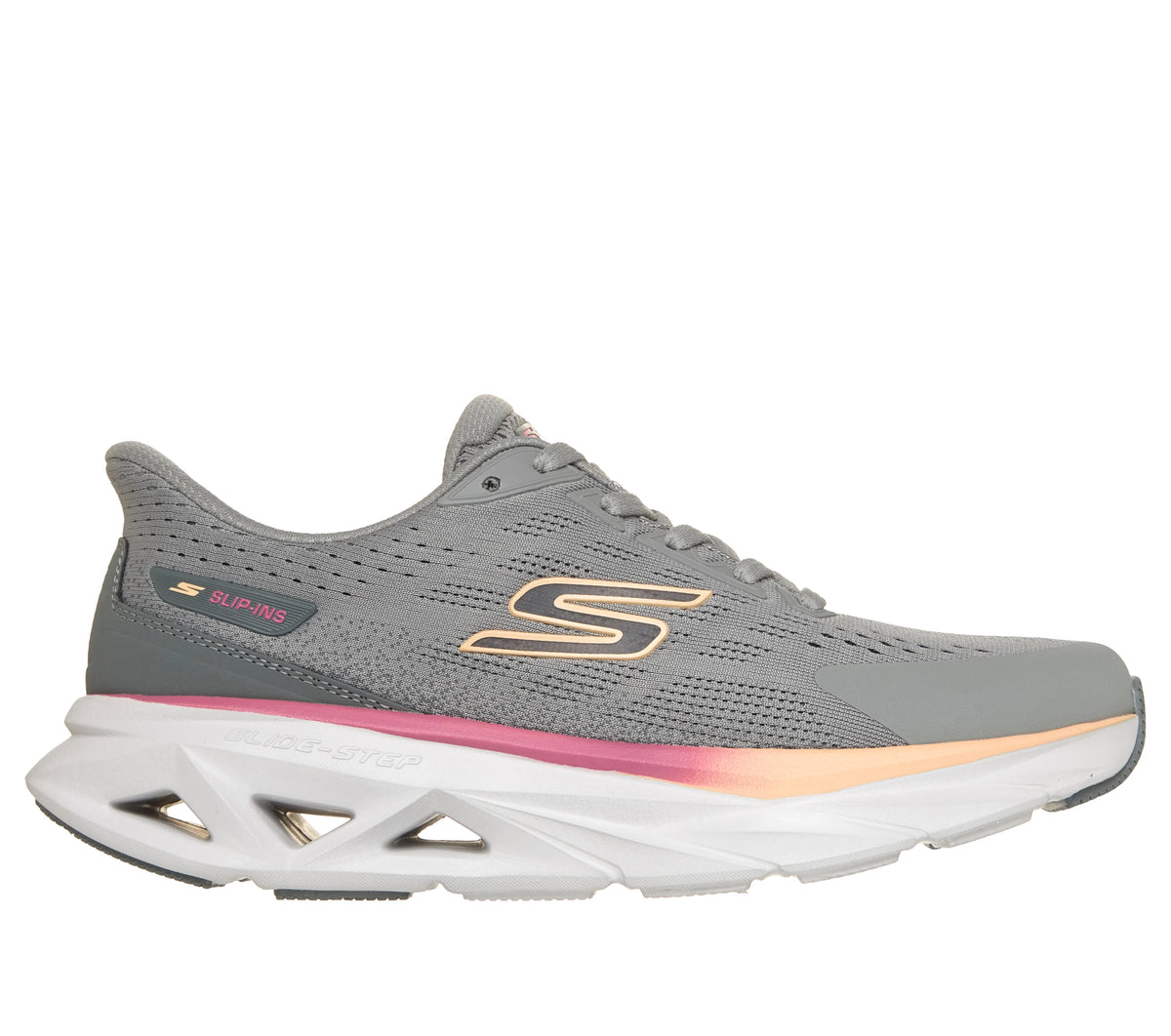 Women's Skechers Slip-ins: Glide-Step Vortex (Gray)