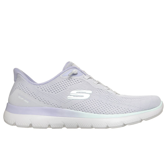 Women's Skechers Slip-ins: Summits-Sweet Skies (Gray)