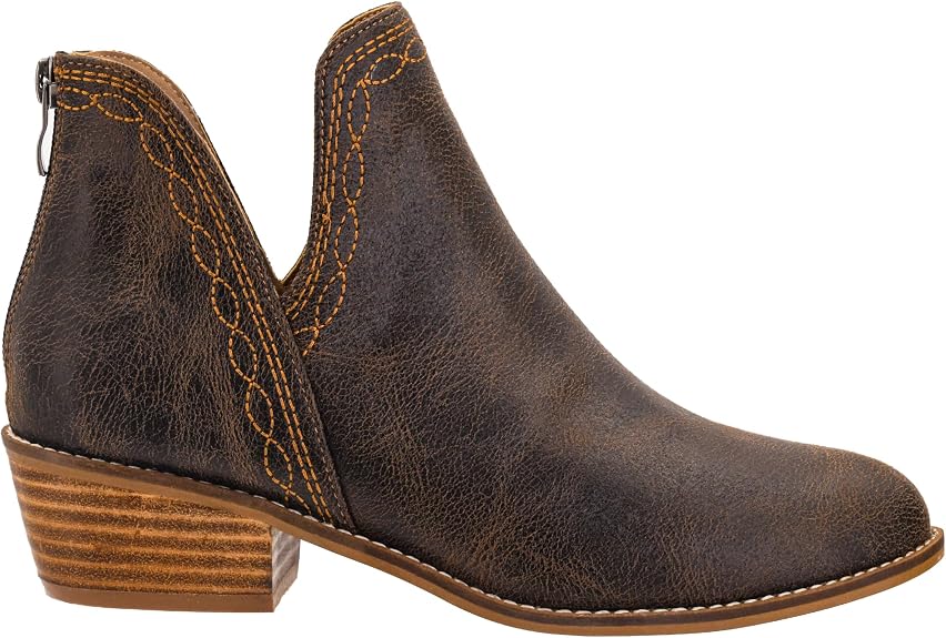 Corkys Dive Bar Ankle Bootie (Espresso Crinkle)