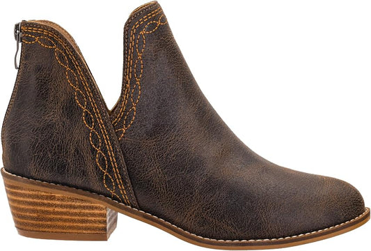 Corkys Dive Bar Ankle Bootie (Espresso Crinkle)