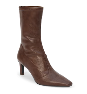 Coconuts By Matisse Clara Pointed Toe Ankle Boot (Espresso)