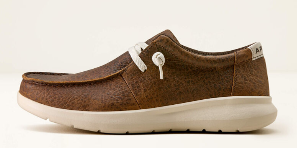 Men's Ariat Hilo Shoe (Warm Brown Elephant Print)