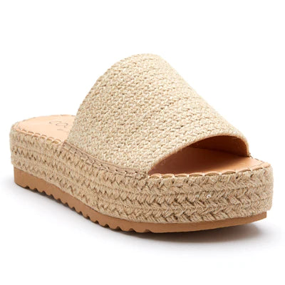Beach By Matisse Del Mar Platform Sandal Natural