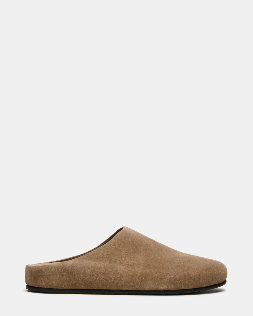 Steve Madden FERN Mule Slip-On (Taupe Suede)