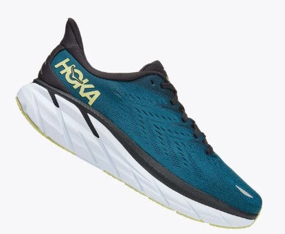 Men's Hoka Clifton 8 (Blue Coral/Butterfly)