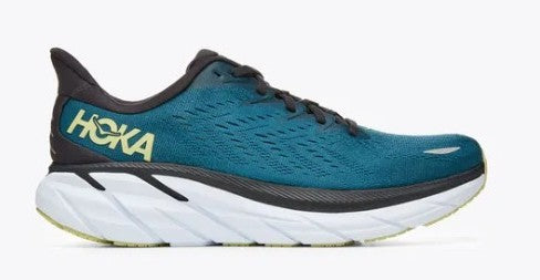 Men's Hoka Clifton 8 (Blue Coral/Butterfly)