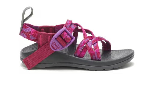 Kids Chaco ZX/1 EcoTread Sandal (Sweeping Fuchsia)