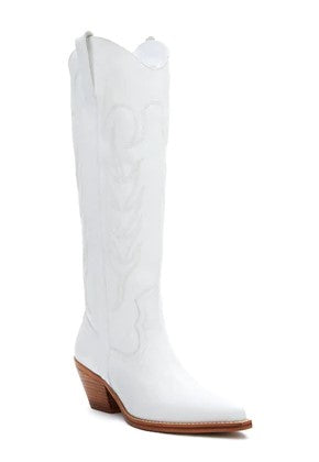 Matisse Agency Western Boot (White)