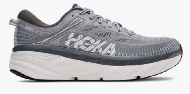 Men's Hoka Bondi 7 (Wild Dove/Dark Shadow)