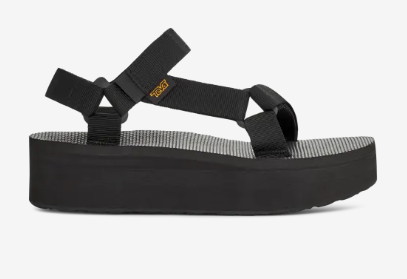 Women's Teva Flatform Universal Sandal (Black)