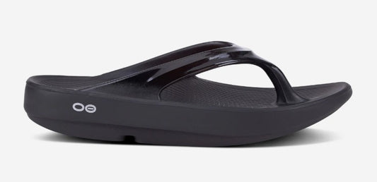 Women's (OOFOS) OOlala Sandal (Black)