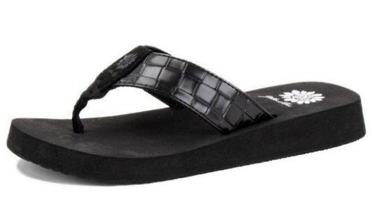 Yellow Box Abenego Sandal (Black)
