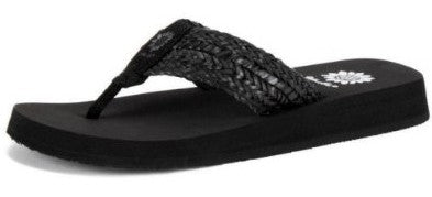 Yellow Box Falia Sandal (Black)