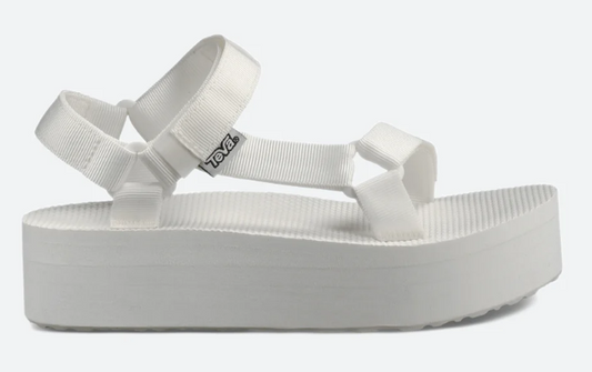 Women's Teva Flatform Universal Sandal (Bright White)