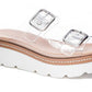 Chinese Laundry Surfs Up Sandal (Clear)