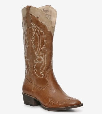Coconuts By Matisse Cisco Cowboy Boot Tan/Natural