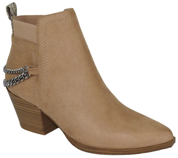 Soda Que-S Boots Wheat Suede