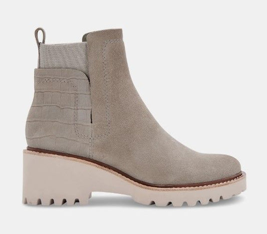 Dolce Vita Huey H20 Boots Concrete Grey Suede